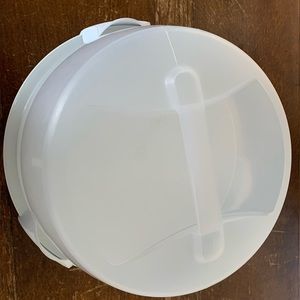 Cake - cupcake holder . 14”/7-1/2” . Great for carrying a cake or cupcakes.